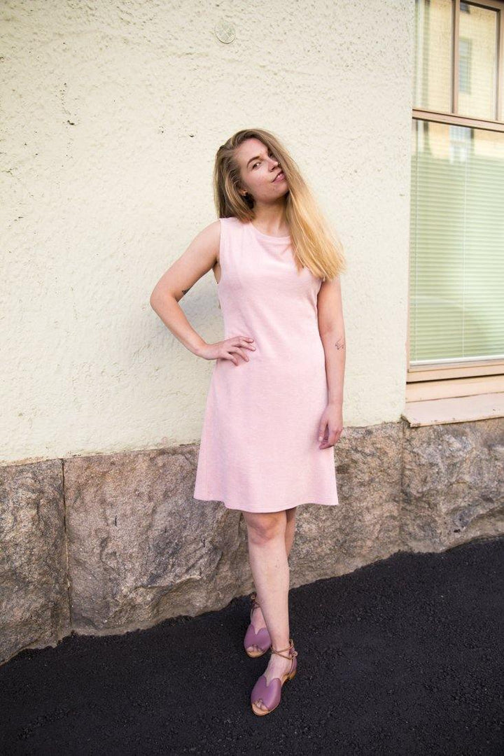 MORICO - Ariel Midi Dress Rose Quartz