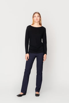 Nina Trousers Dark Blue