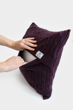 Nedo Recycled Cashmere Pillow Cover