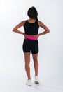  - Revoel X Erika Vikman Stellar Biker Shorts in Black & Shock Pink, image no.9