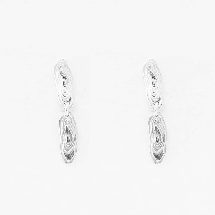  - Noitatunturi Double Silver Earrings