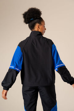 Adventure Tracksuit Jacket Black/Blue