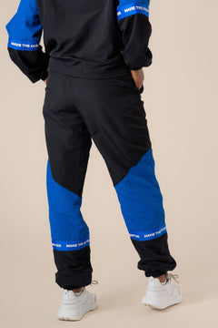 Adventure Tracksuit Pants Black/Blue