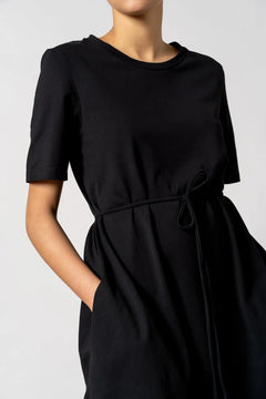 Ofelia Organic Cotton Dress Black