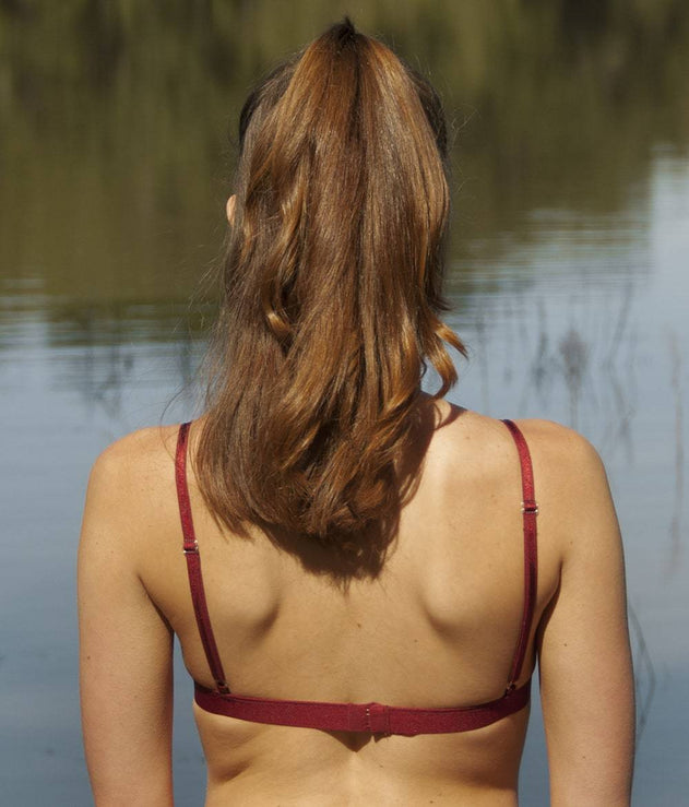 Dawa Bra Dark Red