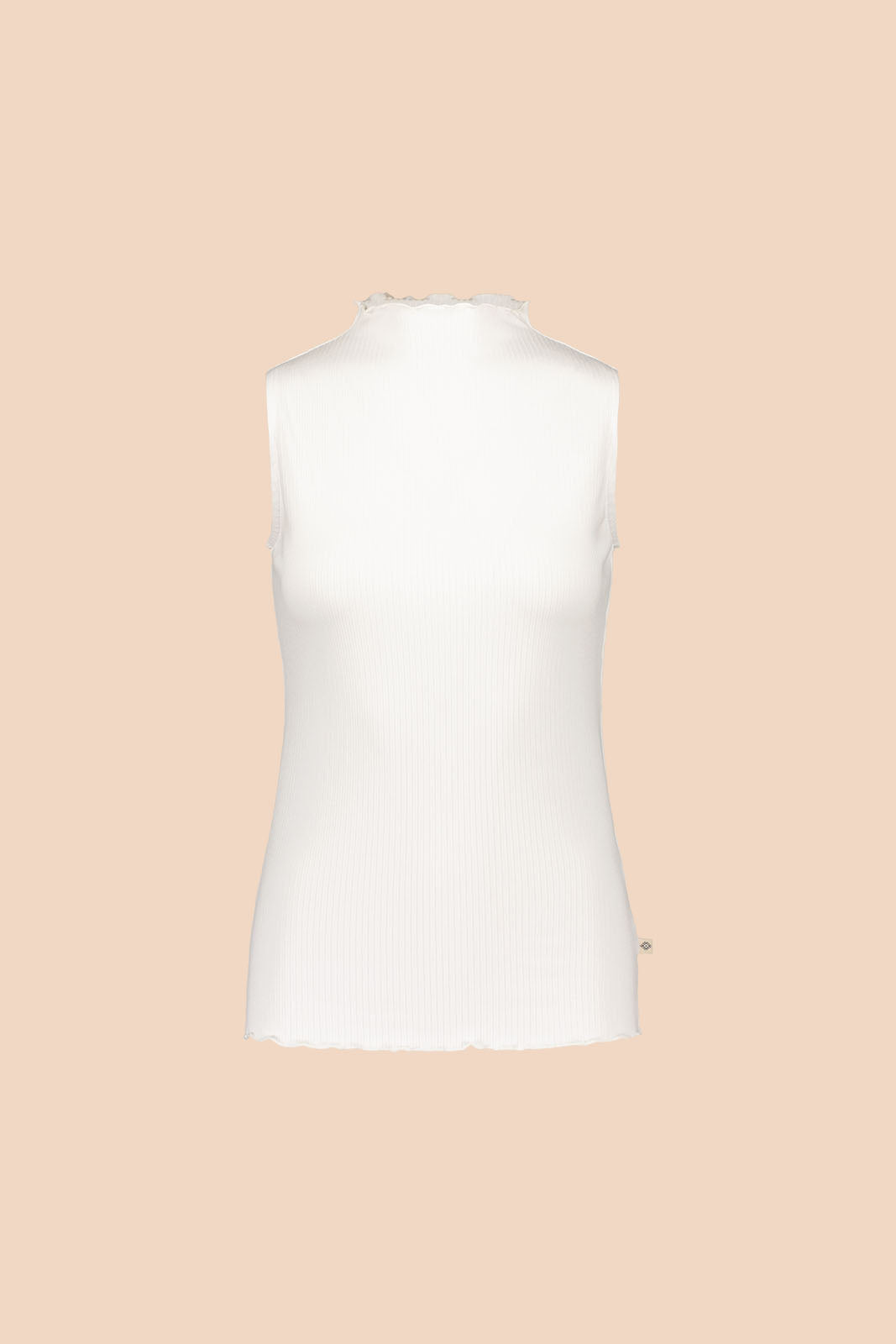 Rib Top White