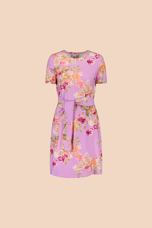 T-Shirt Dress Rose Yard Lilac