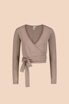 Wrap Top Taupe