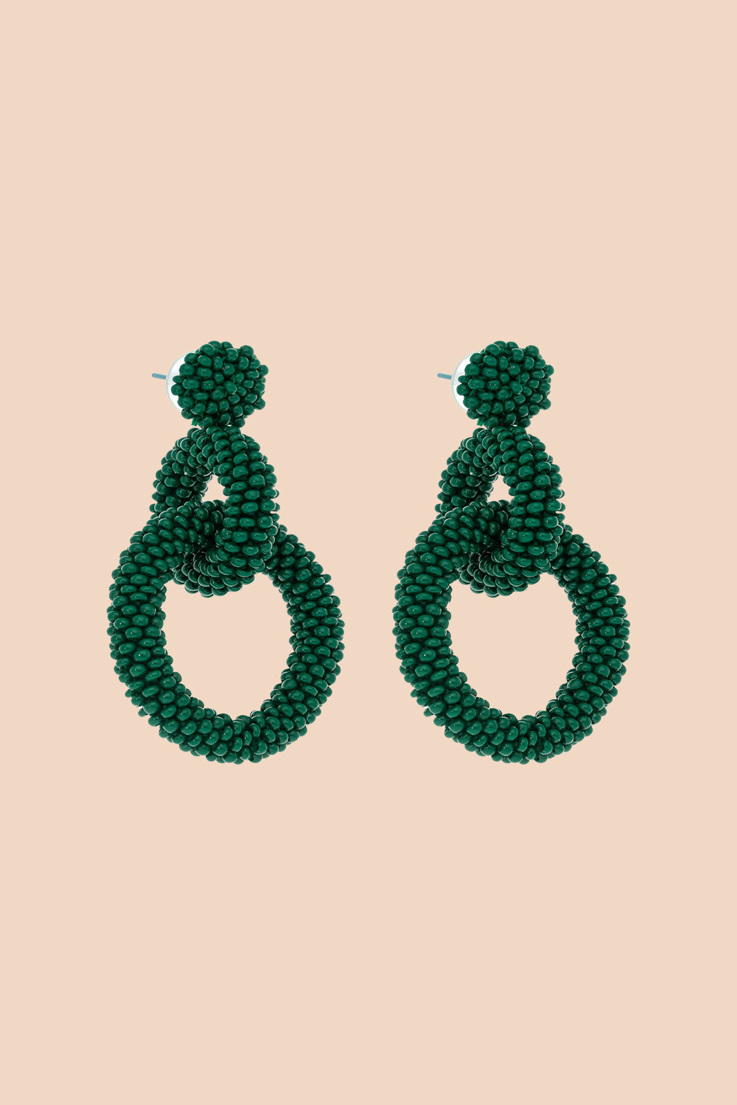 Gia Earrings Green