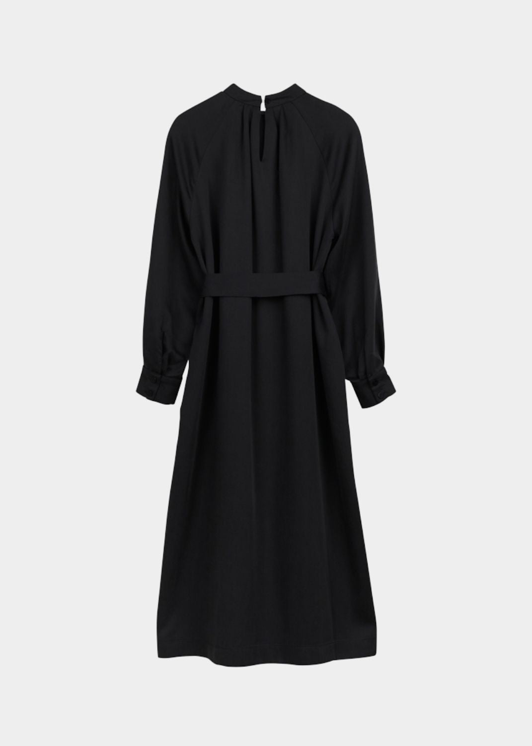 Pleated Dress Black