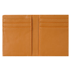 Cactus Leather Card Wallet Cognac