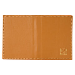 Cactus Leather Card Wallet Cognac