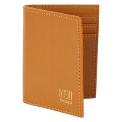 Cactus Leather Card Wallet Cognac