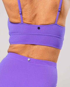 Plunge Bikini Top Electric Lilac