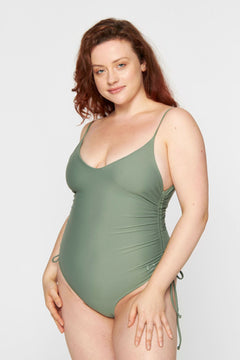 Pantai Adjustable Swimsuit Army Green