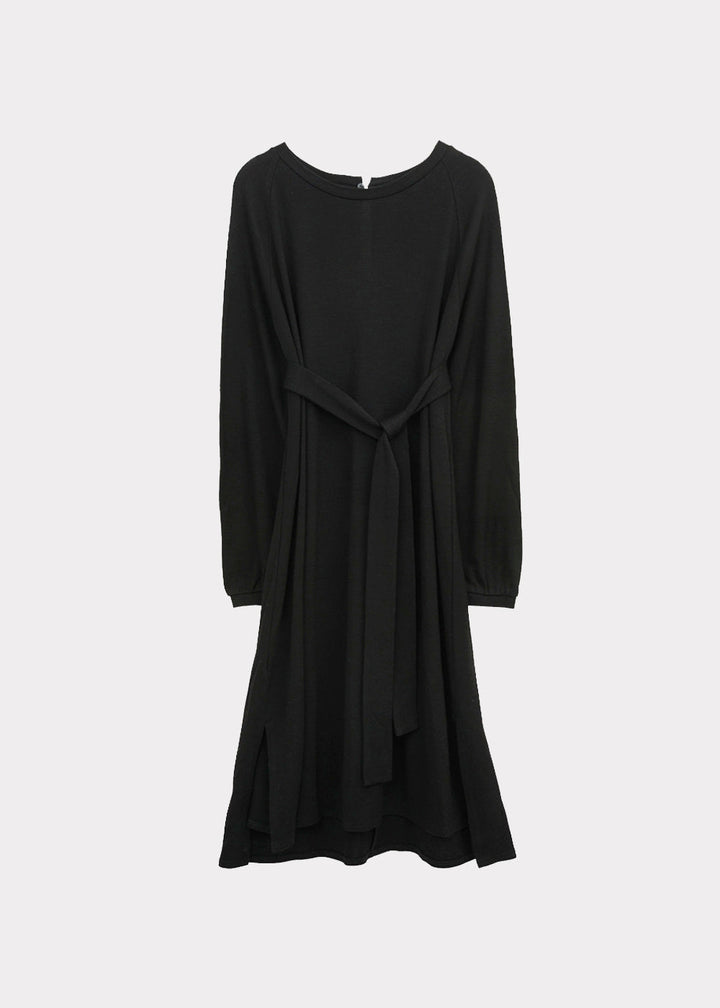 Papu - A-Line Wool Dress Black