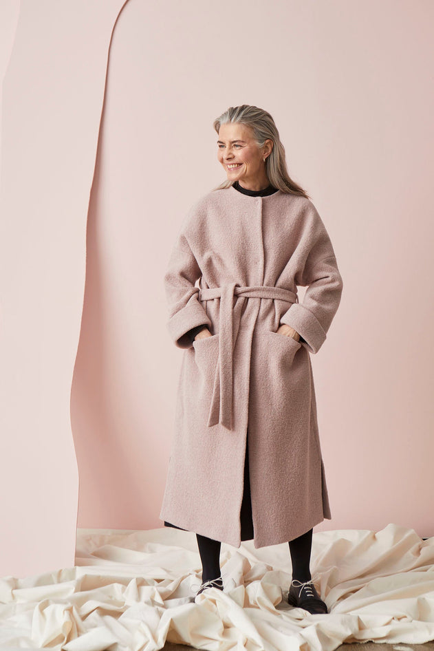Wool Jacket Misty Pink