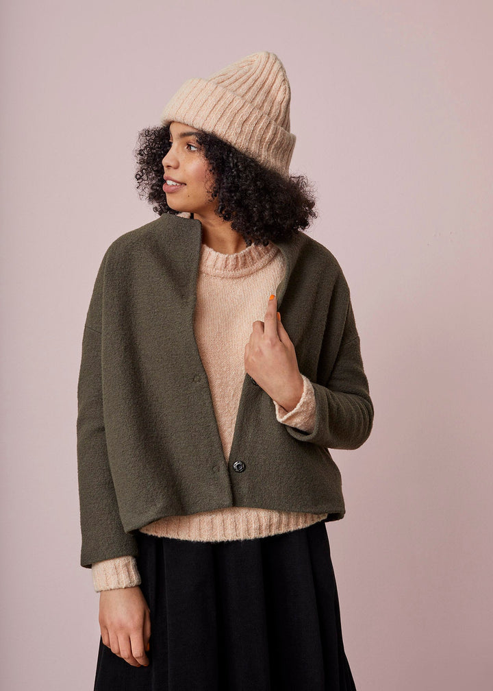 Papu - Fluffy Knit Pullover Nude