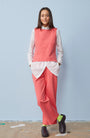 Papu - Boat Neck Top Coral Red, image no.4