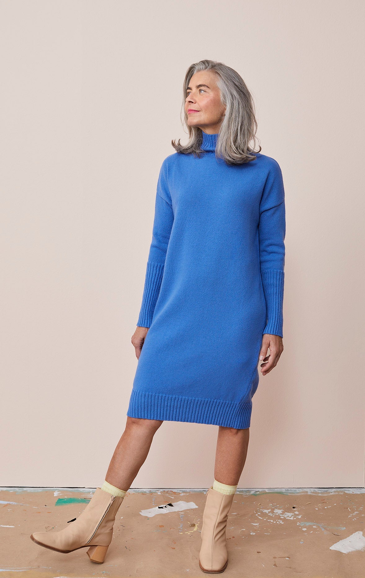 Long Pouch Dress Sense Red IVALO.COM