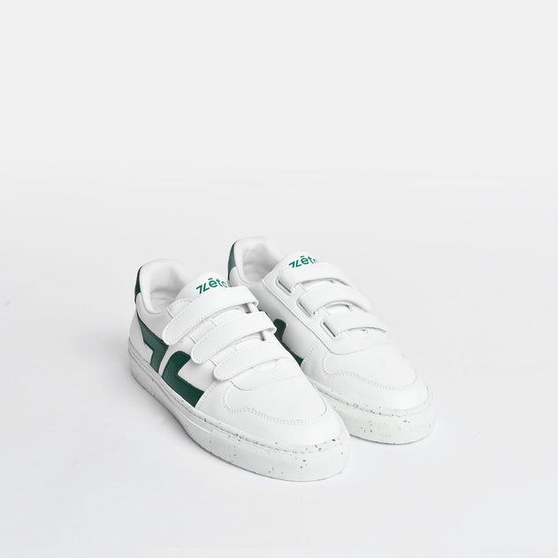 Alpha Velcro Sneakers White / Green