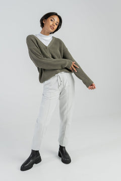 Yva Trousers Light Grey
