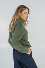 STORY OF MINE - Organic Cotton Knitted Jumper Thyme Green, image no.5