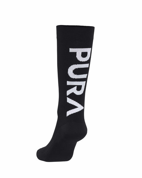 Pura Logo Socks Black