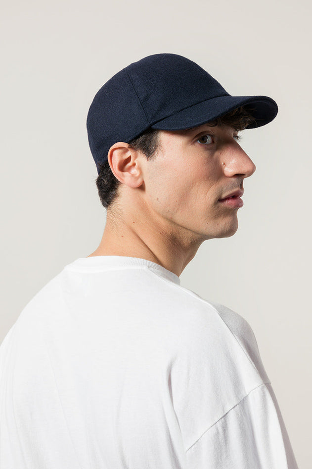 Ted Recycled Wool Baseball Cap