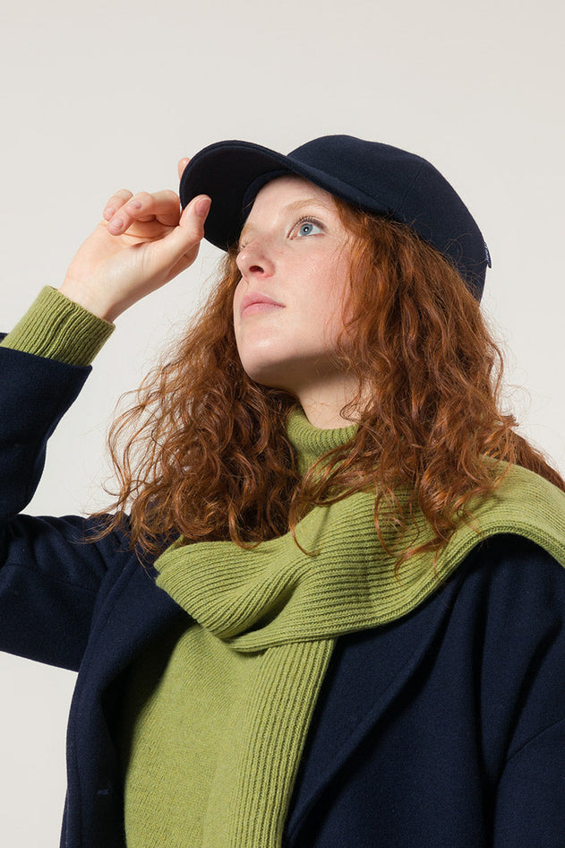 Ted Recycled Wool Baseball Cap