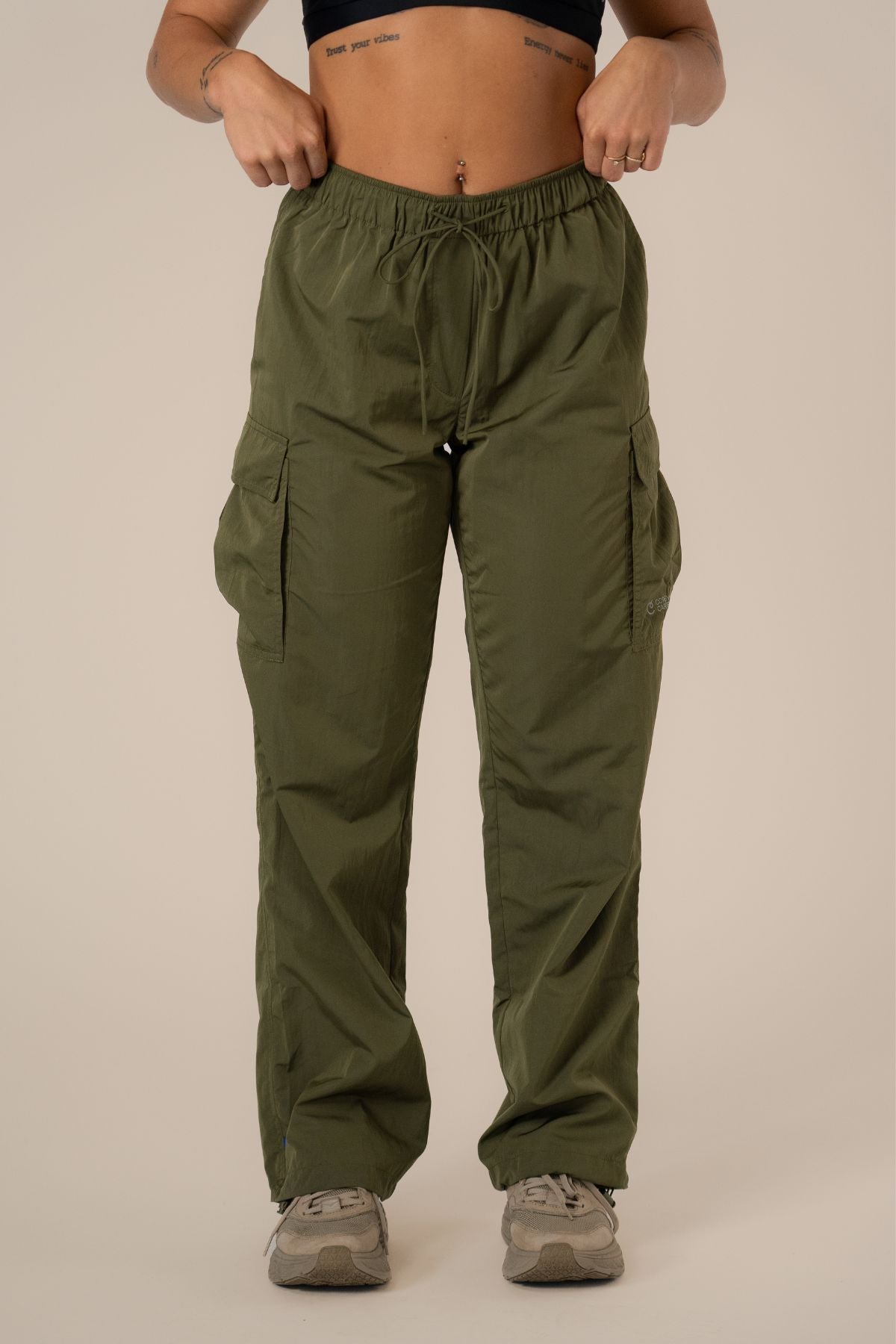 Reef Recycled Cargo Pants Army Green