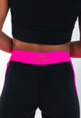  - Revoel X Erika Vikman Stellar Biker Shorts in Black & Shock Pink, image no.10