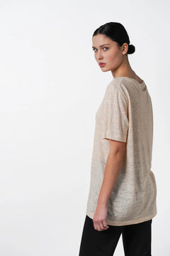 Roya Oversized Tee Cream