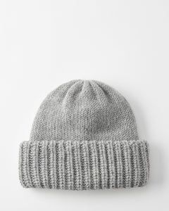 Chunky Beanie Pampas Light Grey