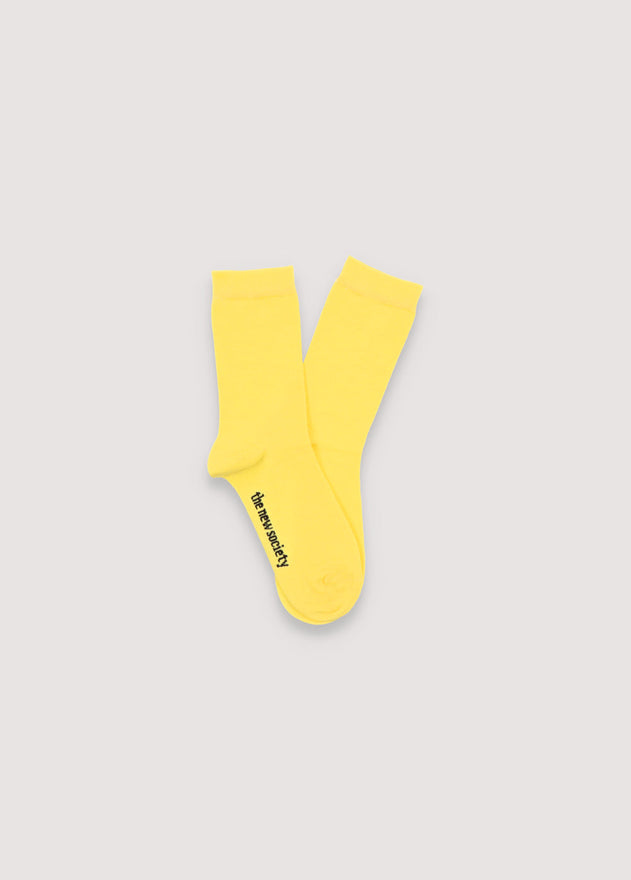 Socks Rib Yellow