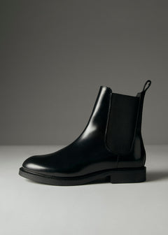 Lanz Leather Ankle Boots Black