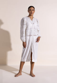 Sunny Kimono Simply White