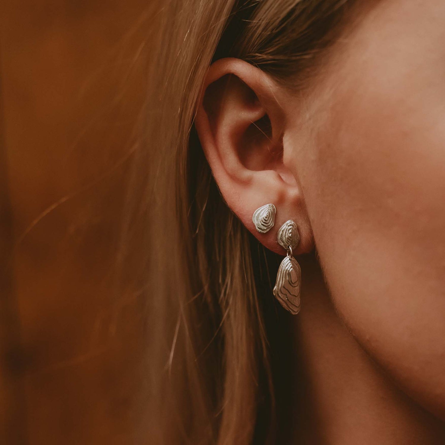Saana & Kesänki Silver Drop Earrings