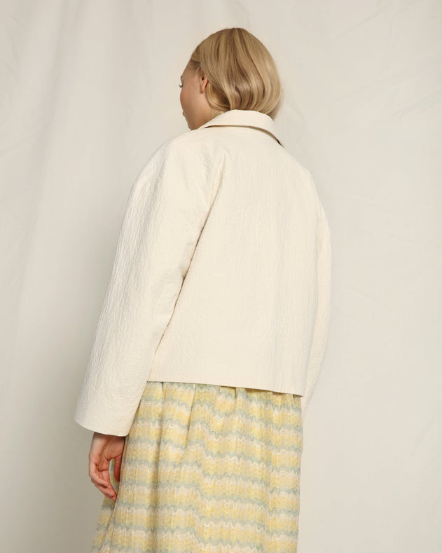 Cleora Jacket Martin Ecru White