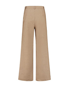 Wide Legged Trousers Brown