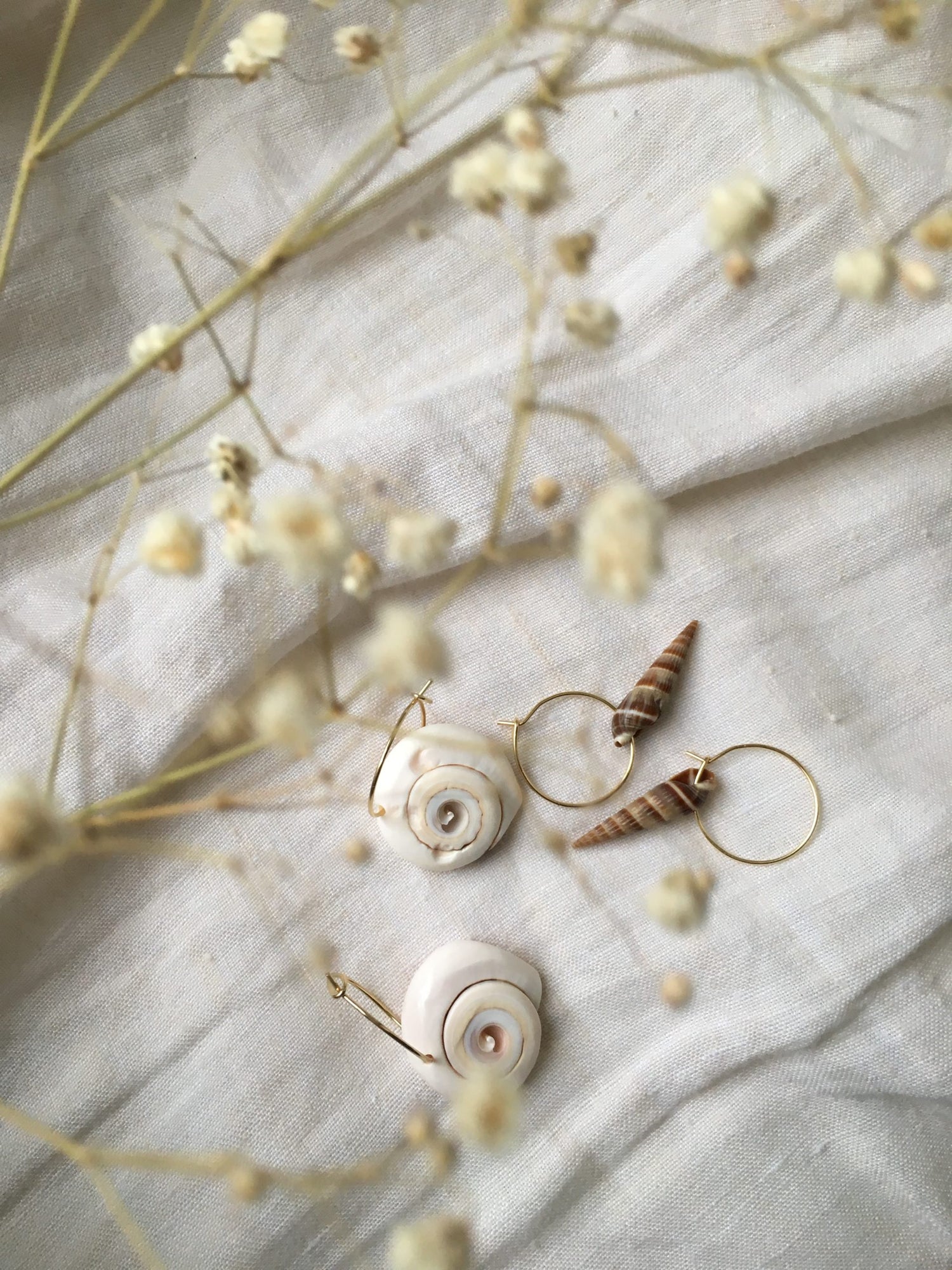 Seashells Cone Earrings