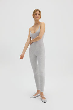 Saint Body Thin Strap Bodysuit Grey