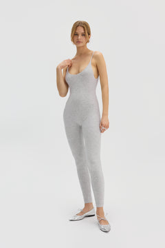 Saint Body Thin Strap Bodysuit Grey