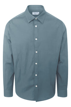 Cotton Basic Long-Sleeved Shirt