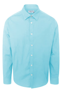 Cotton Basic Long-Sleeved Shirt