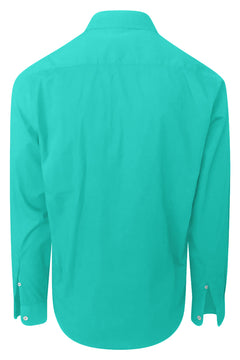 Cotton Basic Long-Sleeved Shirt