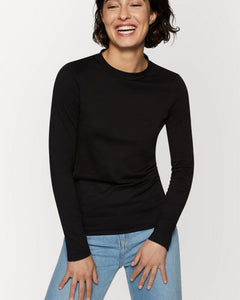 Signe Long-Sleeved Shirt Black