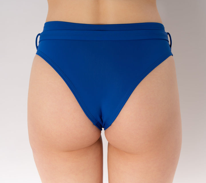 REVOEL - Skye Bikini Bottom With Belt Blue