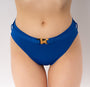 REVOEL - Skye Bikini Bottom With Belt Blue, image no.1