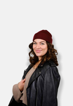 Urban Explorer Beanie Burgundy